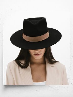 GIGI PIP Miller Fedora ▪︎ Black/Tan